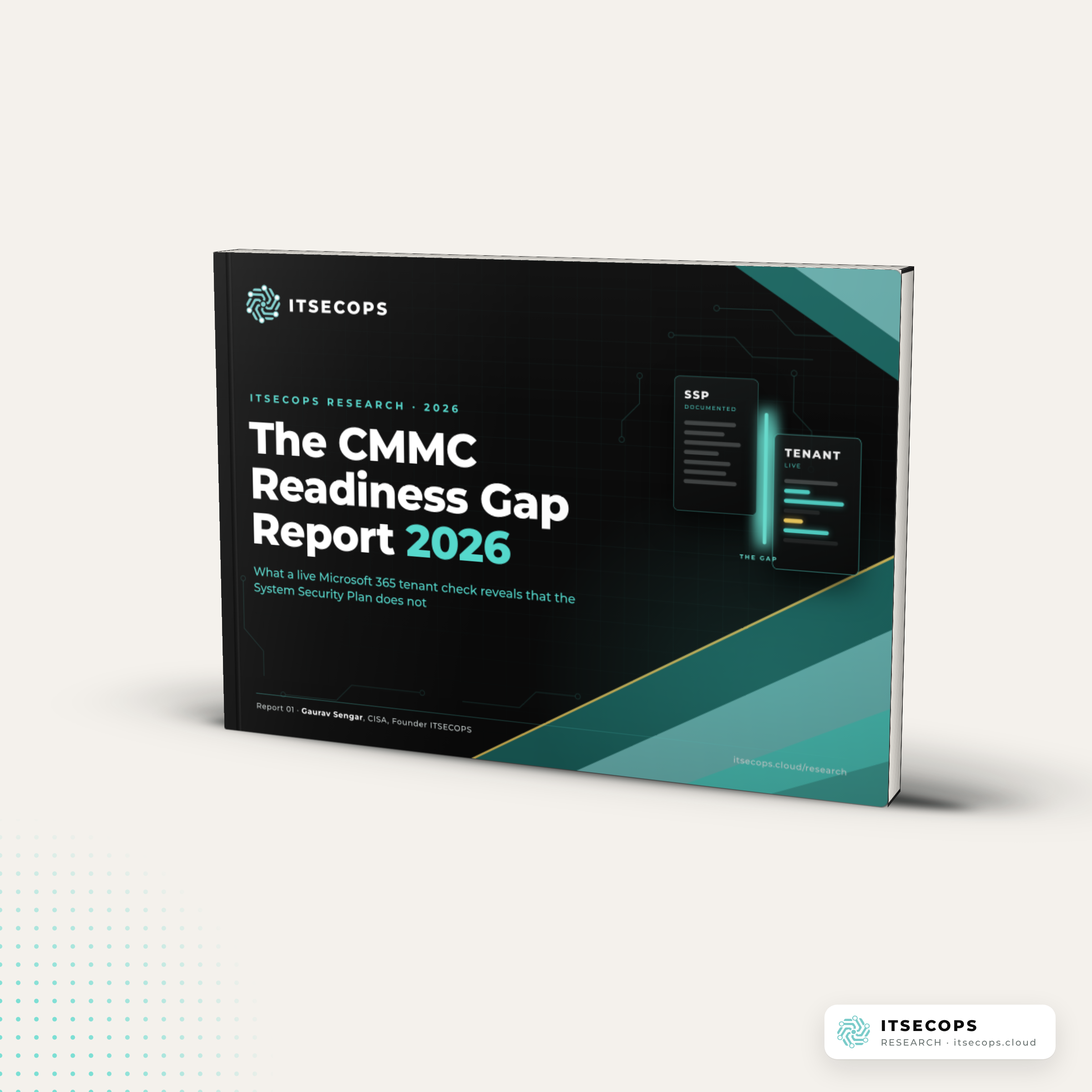 The CMMC Readiness Gap Report 2026 cover